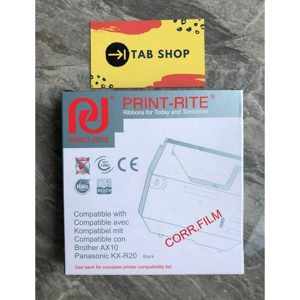 Jual TAB SHOP PRINT RITE COMPATIBLE RIBBON BROTHER AX1 KOMPATIBEL ...