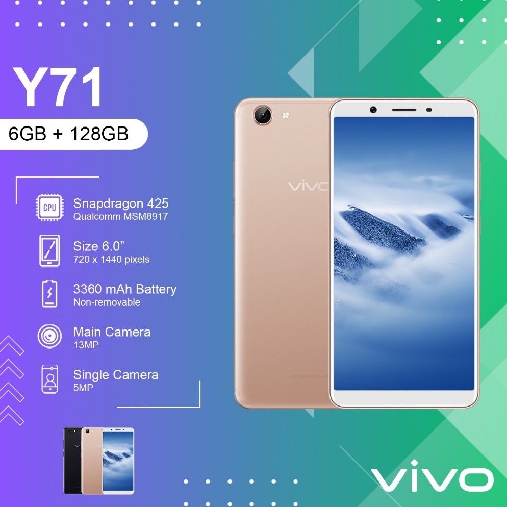 Jual KODE X76C HP VIVO Y66 RAM 464GB 4G Smartphone Android GARANSI ...