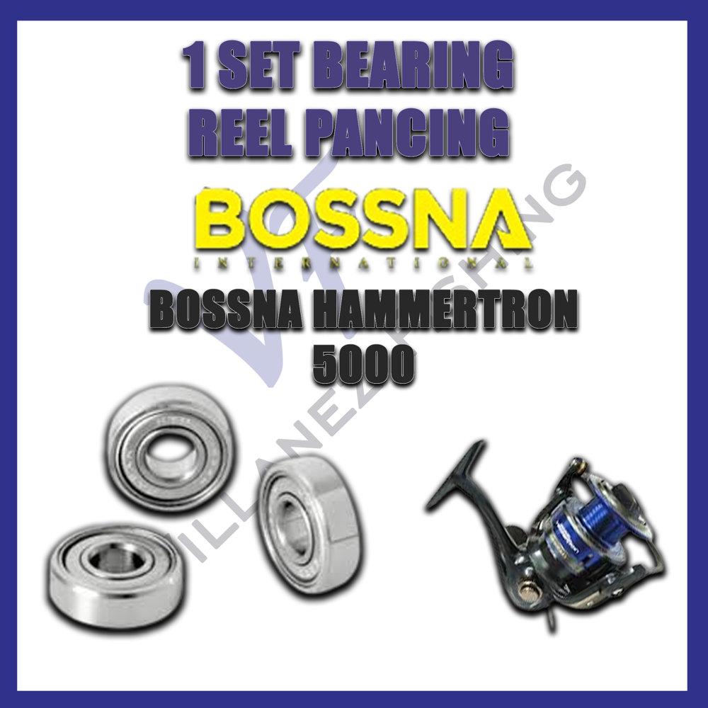 Jual BEARING REEL SET BOSSNA HAMMERTRON 5000 BEARING/LAKER/MINI BEARING ...