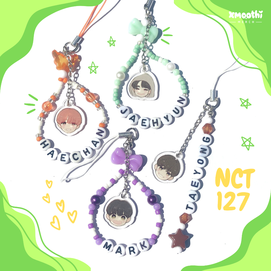 230902】オーダーページ ☆ NCT NATION ビーズ ストラップ