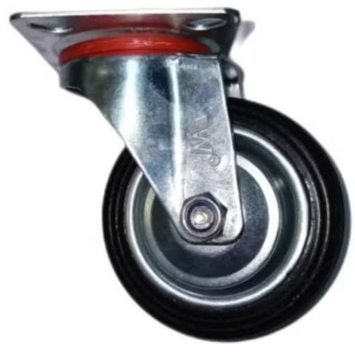 Jual Roda caster kaster etalase karet 4