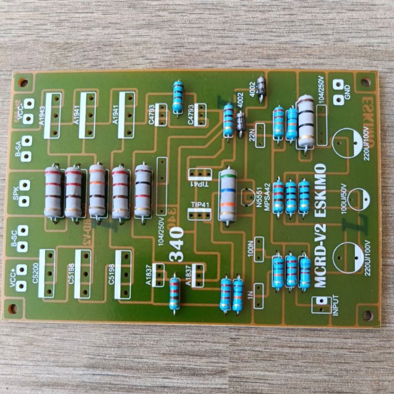 Jual PCB mcrd v2 sublow plus componen 340 eskimo | Shopee Indonesia