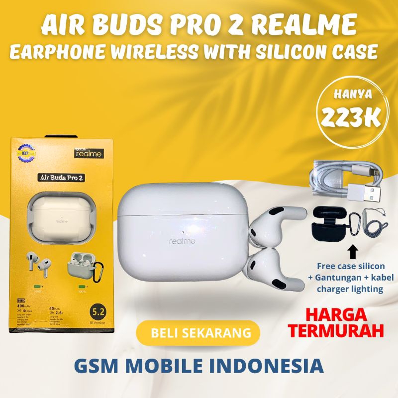 Buds Air Pro Realme Pro Bluetooth Wireless Earphone Realme Buds