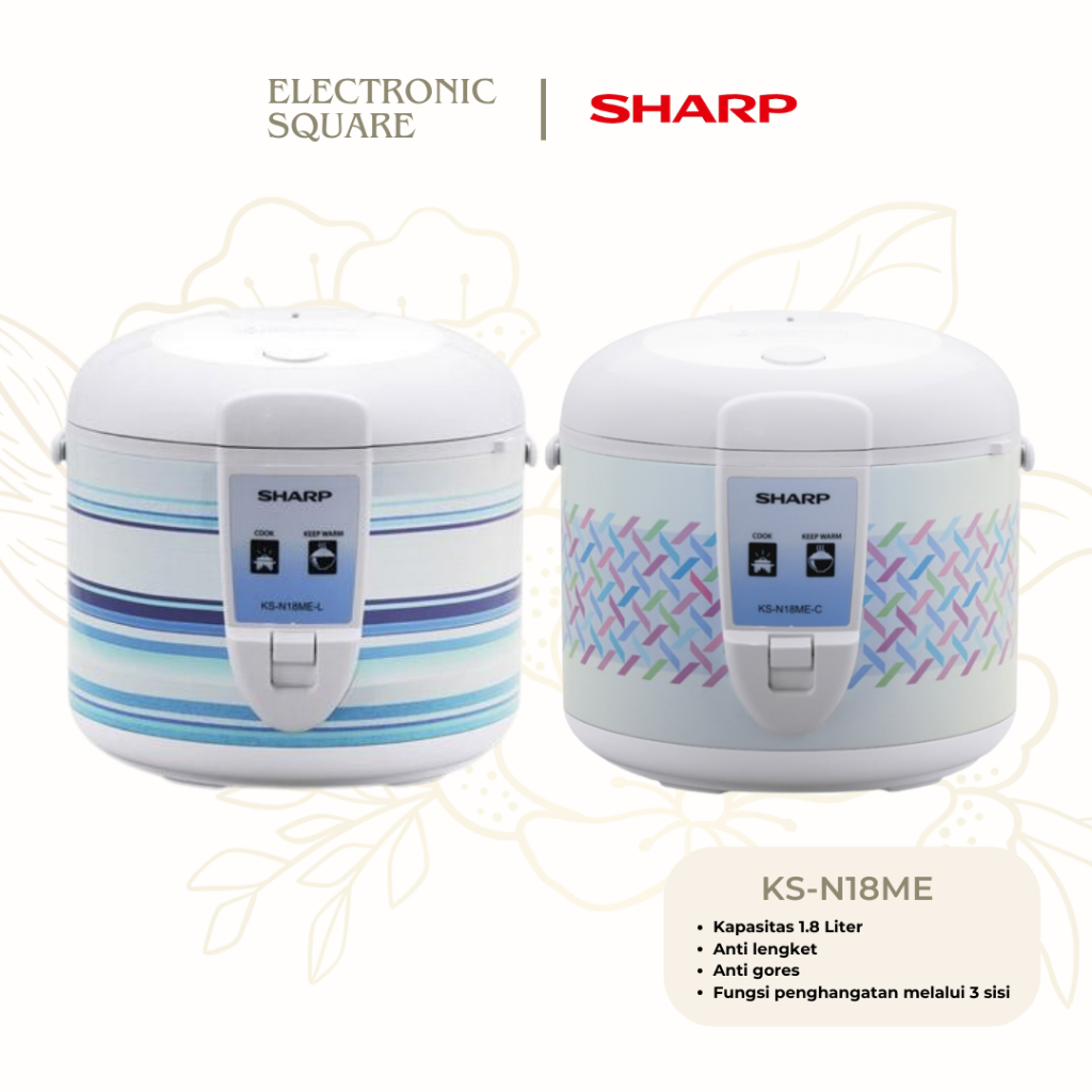 Jual Rice Cooker SHARP KS-N18ME Kapasitas 1,8 Liter | Shopee Indonesia