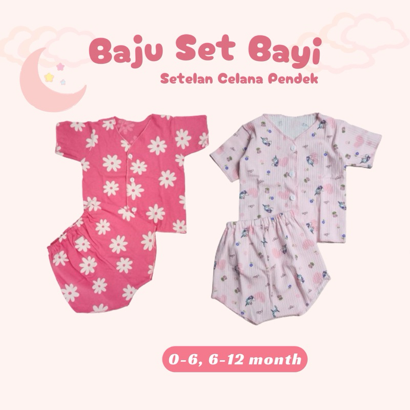 Jual BAJU BAYI 0-6 & 6-12 BULAN SETELAN NEWBORN BAYI BARU LAHIR