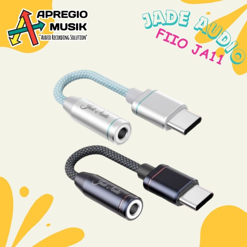 Jual FiiO Jade Audio JA11 JA-11 JA 11 USB Type C to 3.5mm Earphone ...