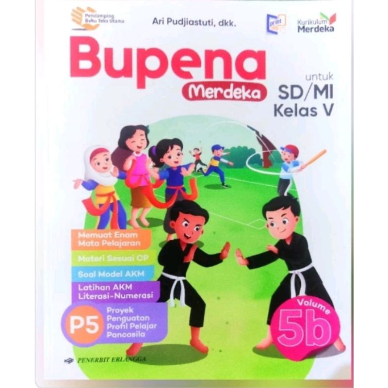 Jual BUPENA UNTUK KELAS 5 SD 5B KURIKULUM MERDEKA | Shopee Indonesia