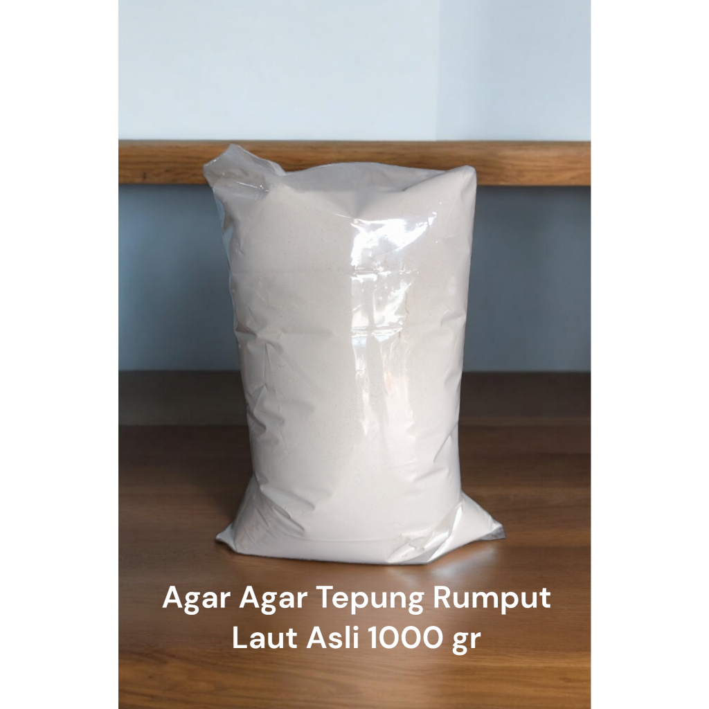 Jual Agar Agar Tepung Rumput laut asli 1000 gr | Shopee Indonesia