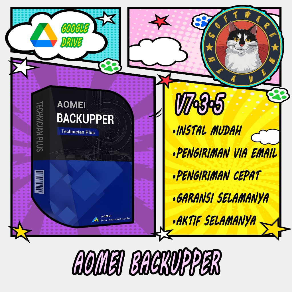 Jual AOMEI Backupper Technician Plus 7.3.5 Full Version (Versi Terbaru ...