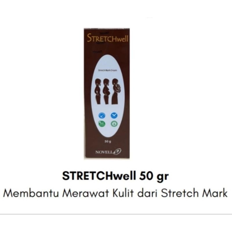 Jual Stretchwell cream 50 gram - membantu merawat kulit dan stretchmark ...