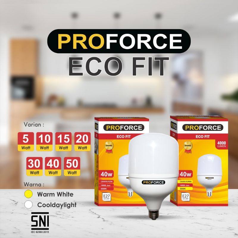 Jual Lampu led kapsul proforce led tabung ecofit | Shopee Indonesia