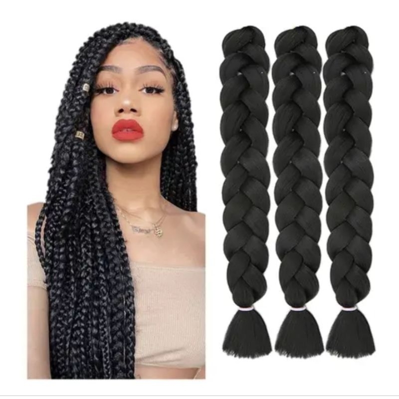 Jual GRIYA REMA Extension Box Braids Rambut Sambung Kepang Rambut Anyam ...