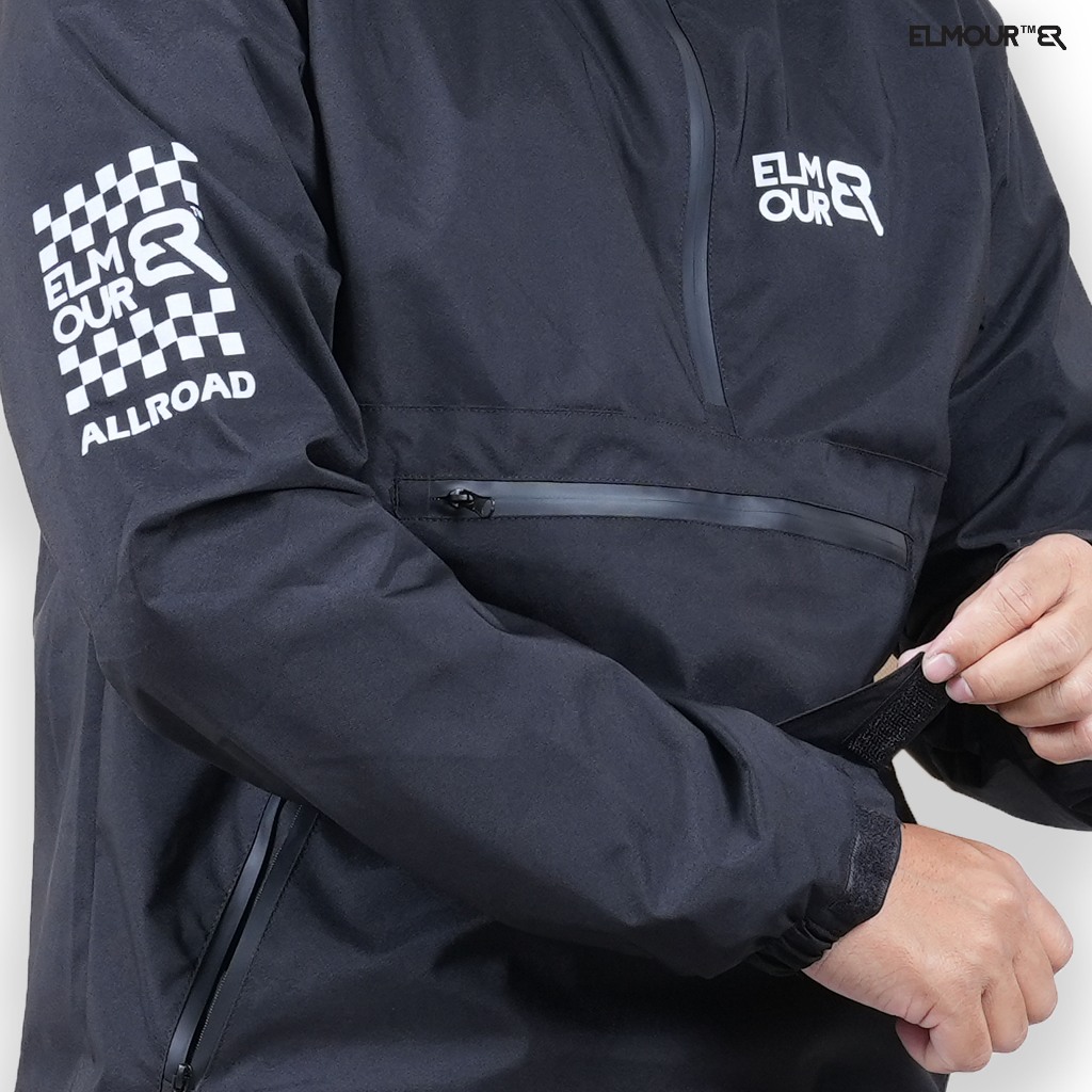 Jual Elmour Jacket Anorak Pria Simple Waterproof Windproof | Shopee ...