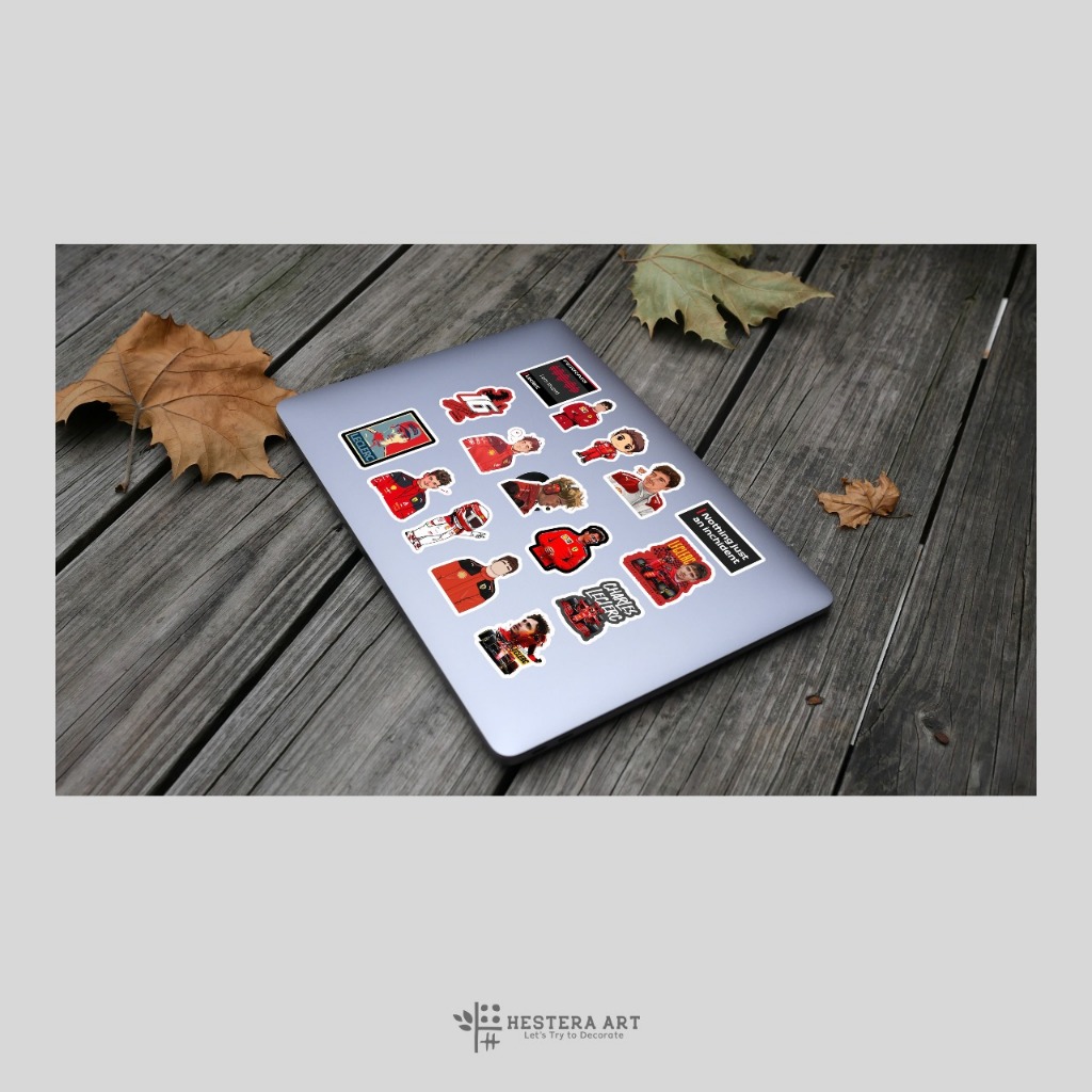 Jual Stiker Pack Pembalap F1 Sticker Vinyl Doff Laminasi | Stiker ...