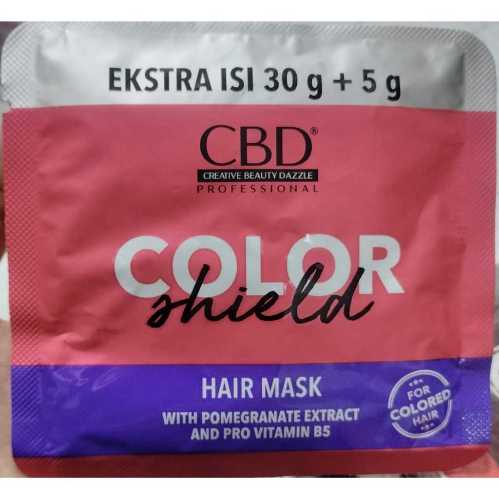 Jual CBD Color Shield Hair Mask Sachet 30+5gr | Shopee Indonesia