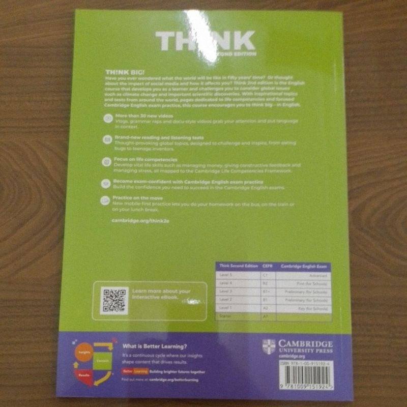 Jual Think Starter Cambridge English Student Book 2nd Ed | Shopee Indonesia