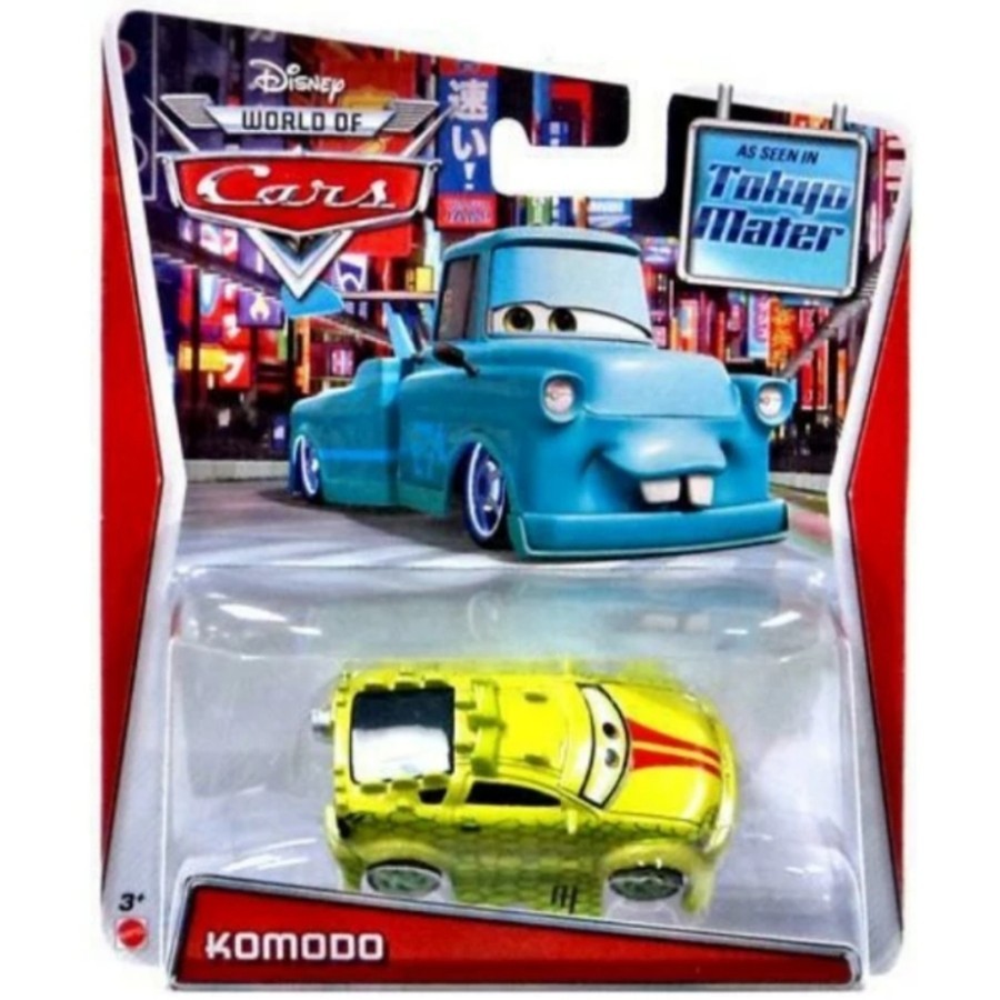 Jual Diecast Skala 1/55 Mattel Disney Pixar Cars KOMODO Toon Tokyo ...