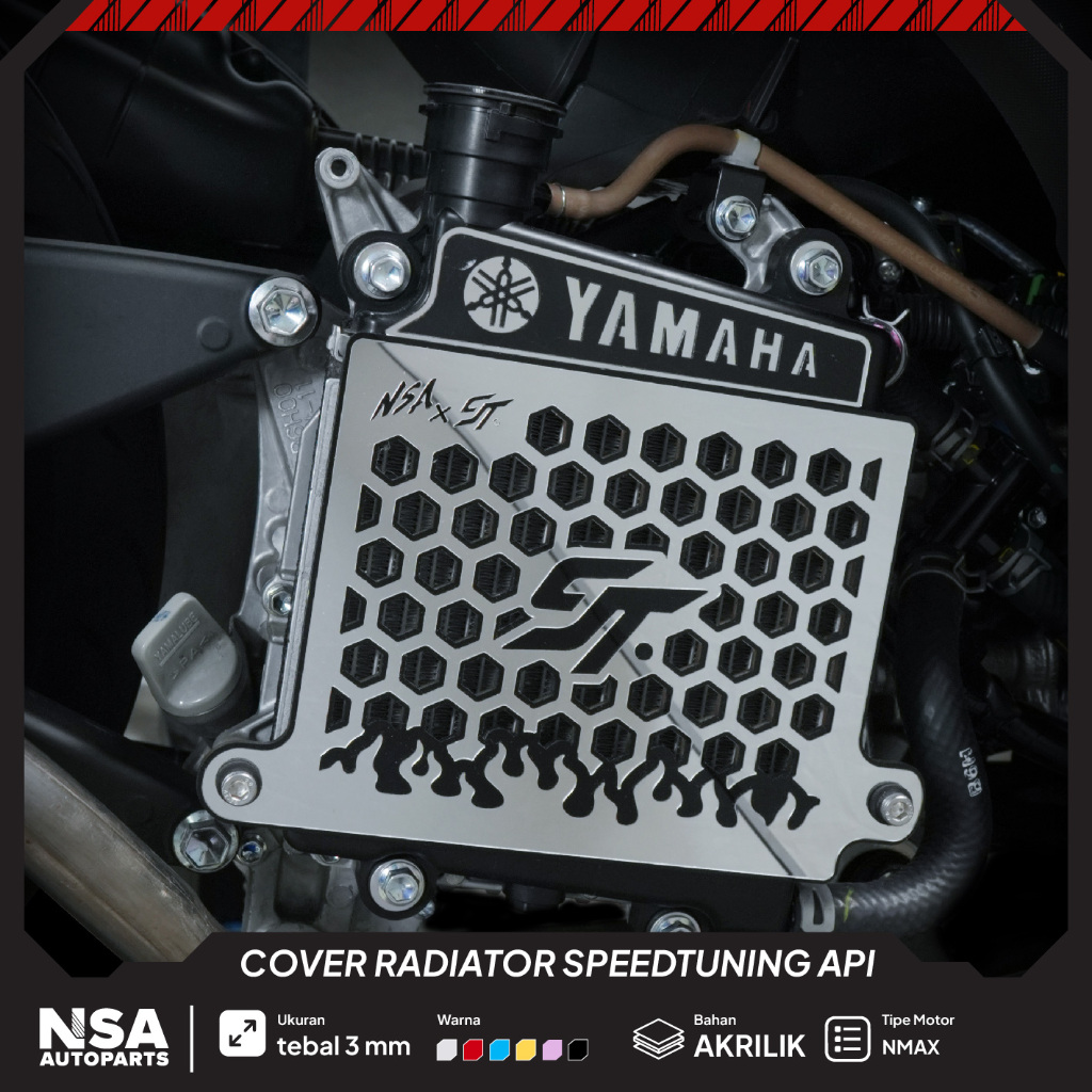 Jual NSA X ST Cover Radiator Type 1 API Speedtuning VARIO,PCX,NMAX ...