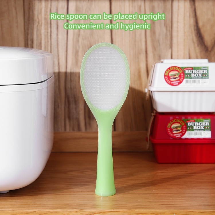 Jual x-Mart Japanese Non-stick Plastic Rice Spoon/ Sendok Plastik Anti ...
