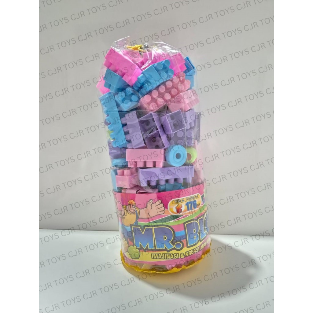 Jual Mainan Block Susun Edukasi dan Kreatifitas Anak Blok Isi Banyak ...