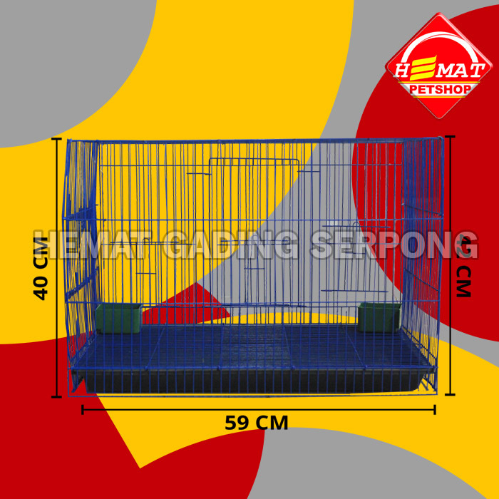 Jual Kandang Hewan Kelinci Besi lipat premium Rabbit Cage | Shopee ...