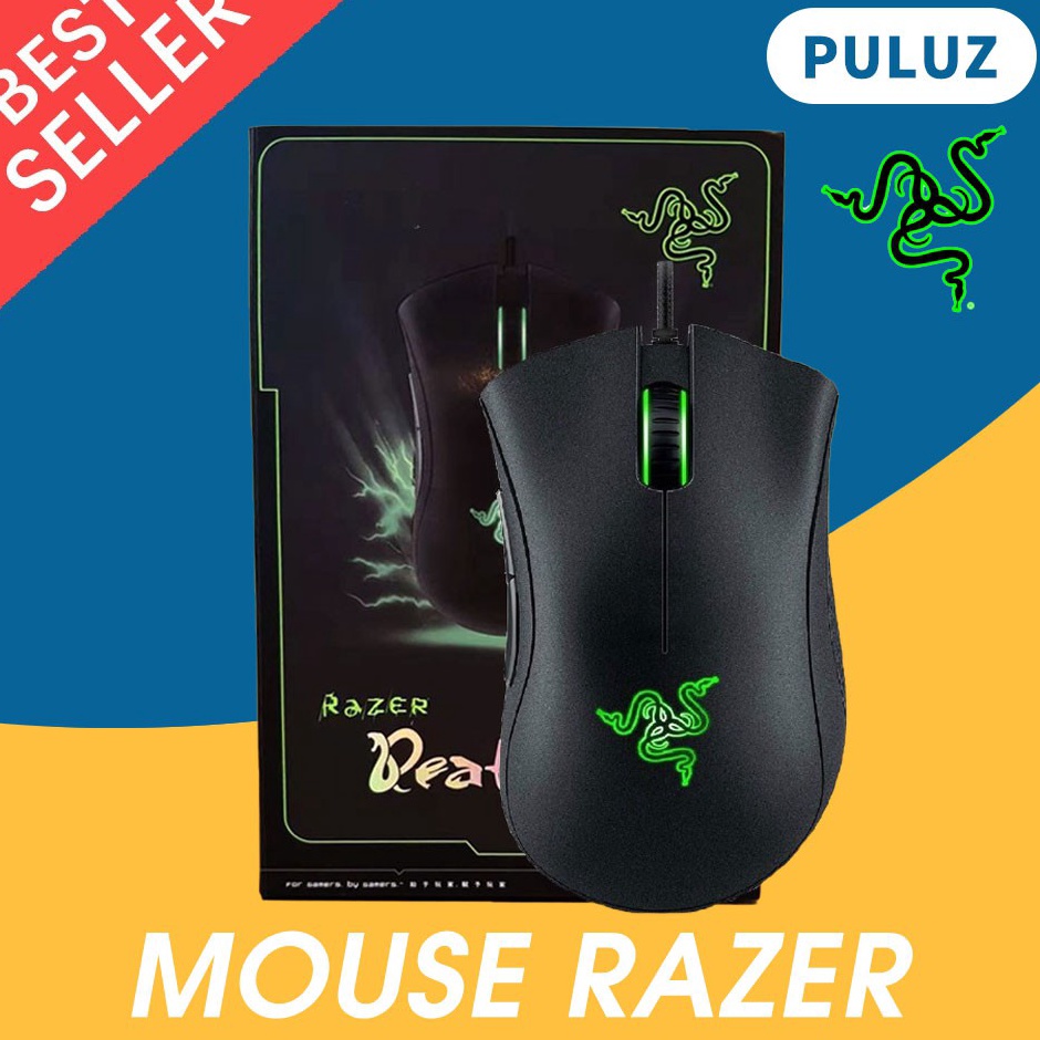 Jual Razer Deathadder Chroma USB LED Warna Optical Mouse Gaming ...