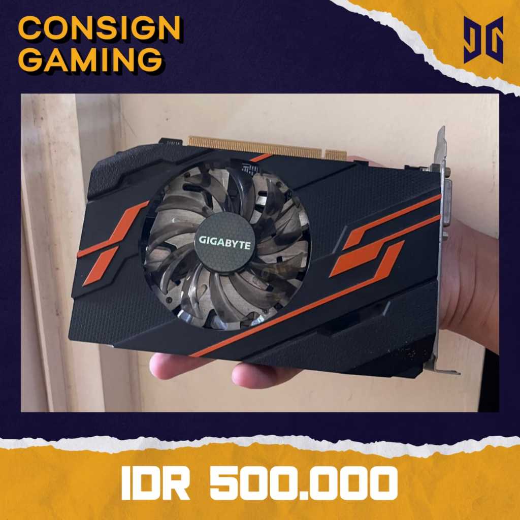 Jual GIGABYTE GT 1030 2GB GDDR5 OC ( CODE : MY761 ) | Shopee Indonesia
