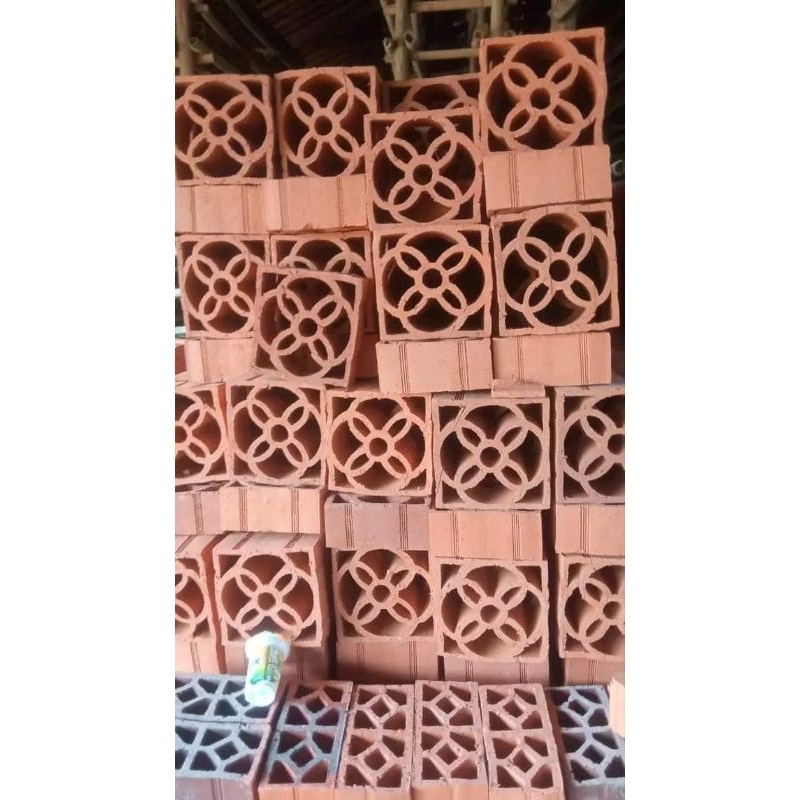 Jual Roster terakota bahan tanah liat berbagai macam motif | Shopee ...