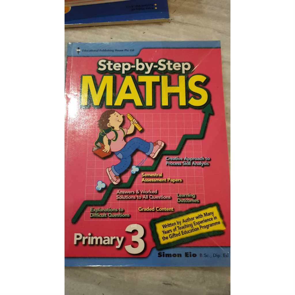 Jual STEP BY STEP MATHS PRIMARY 3 BUKU SINGAPORE / KURIKULUM SINGAPORE ...