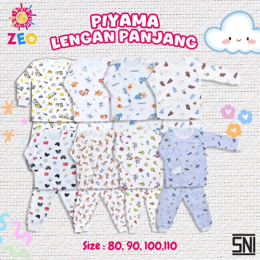 Jual ZeoBabyKids Piyama Lengan Panjang Unisex Baju Anak Bayi 0 - 4 ...