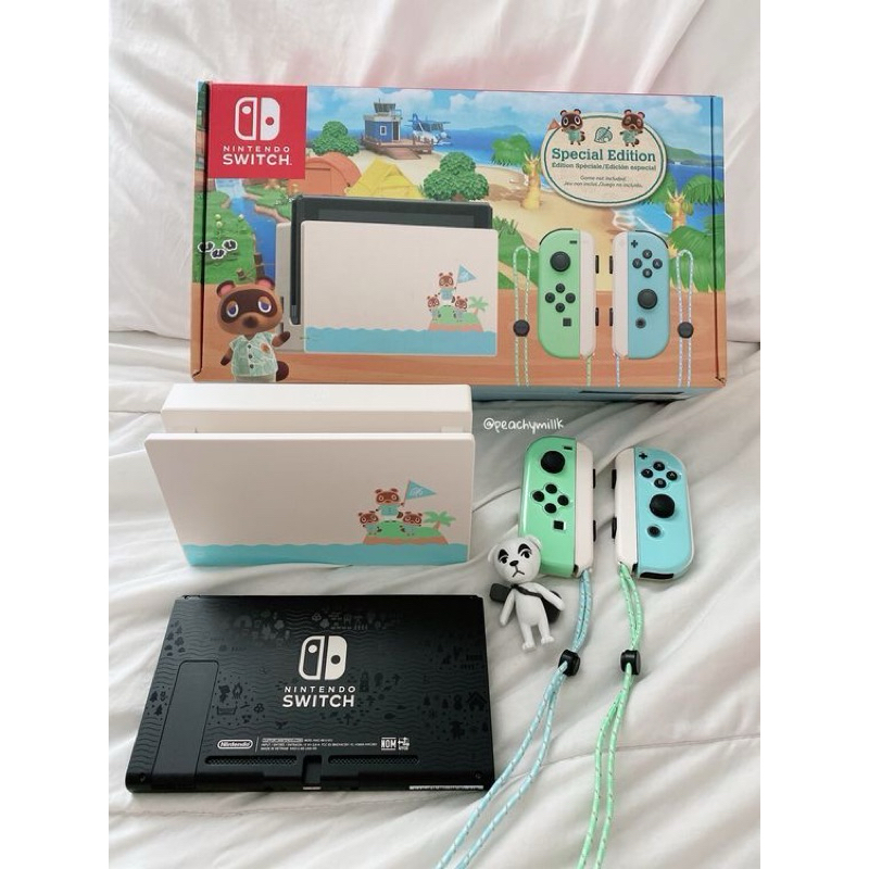 Jual ACNH Nintendo Switch Animal Crossing New Horrizon Unit Console Set ...