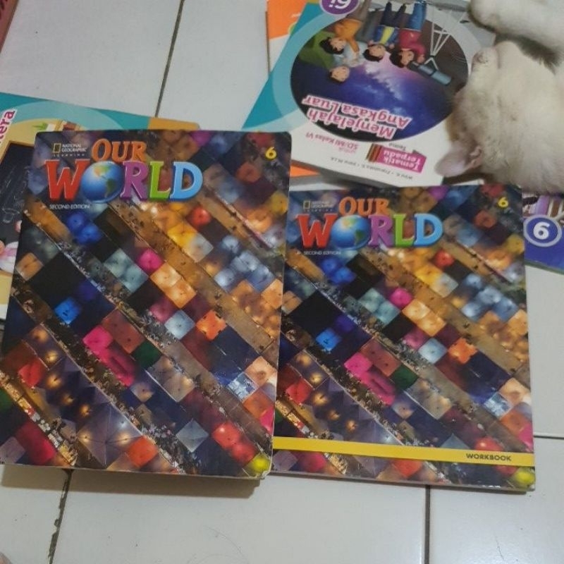 Jual BUKU OUR WORLD SECOND EDITION grade 1,2, 3,4, 5 dan 6 ready ...
