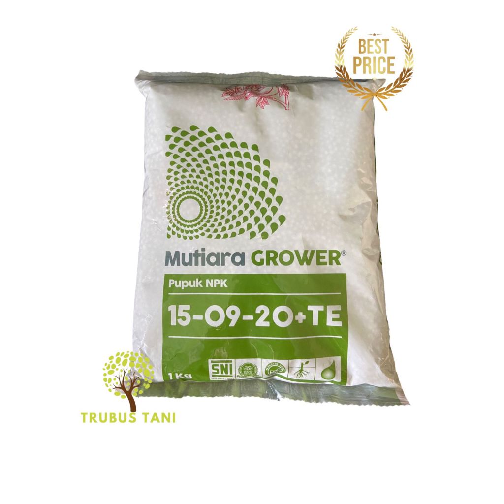 Pupuk MEROKE Mutiara Grower NPK - 1 kg Kemasan Original Pabrik