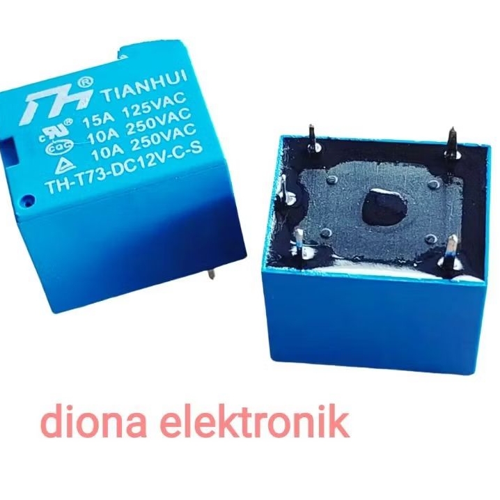 Jual Relay rilay 12v 5 pin atau kaki | Shopee Indonesia