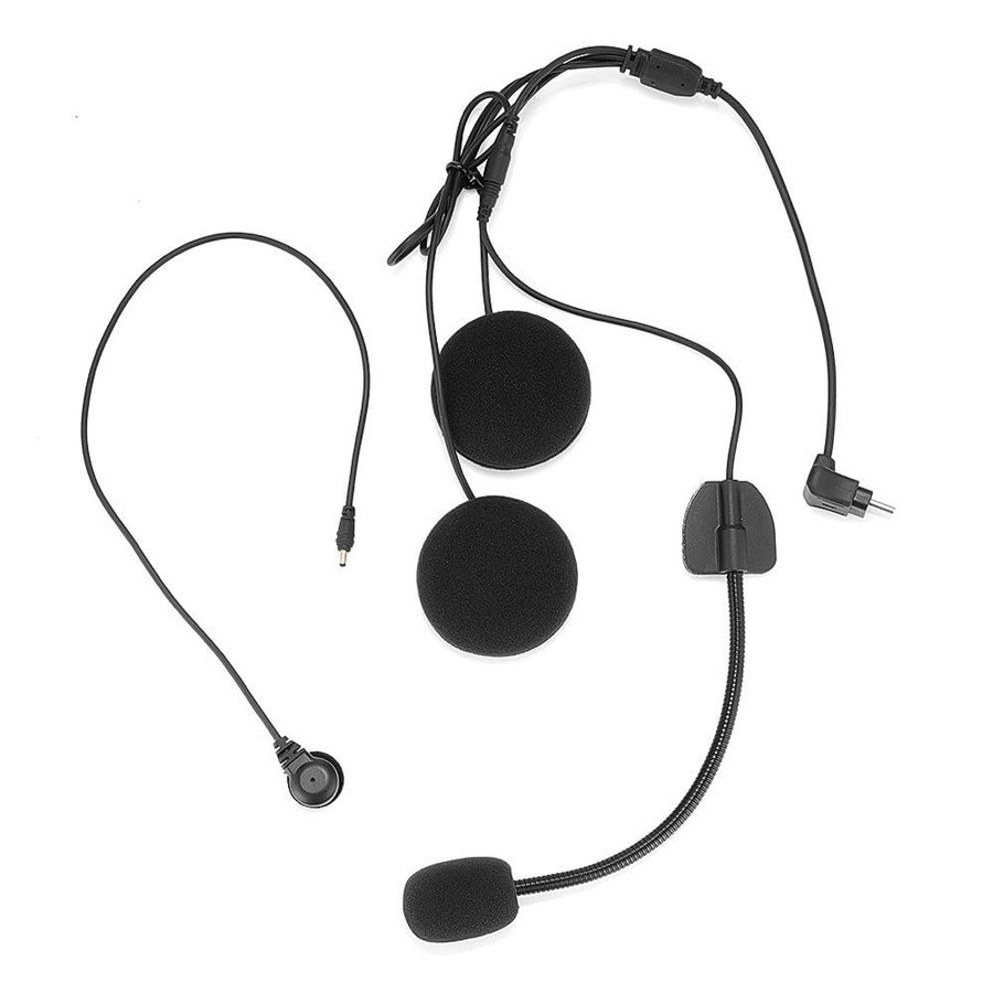 Jual Intercom Microphone Bluetooth Headset 2 in 1 Hardmic Softmic Type ...