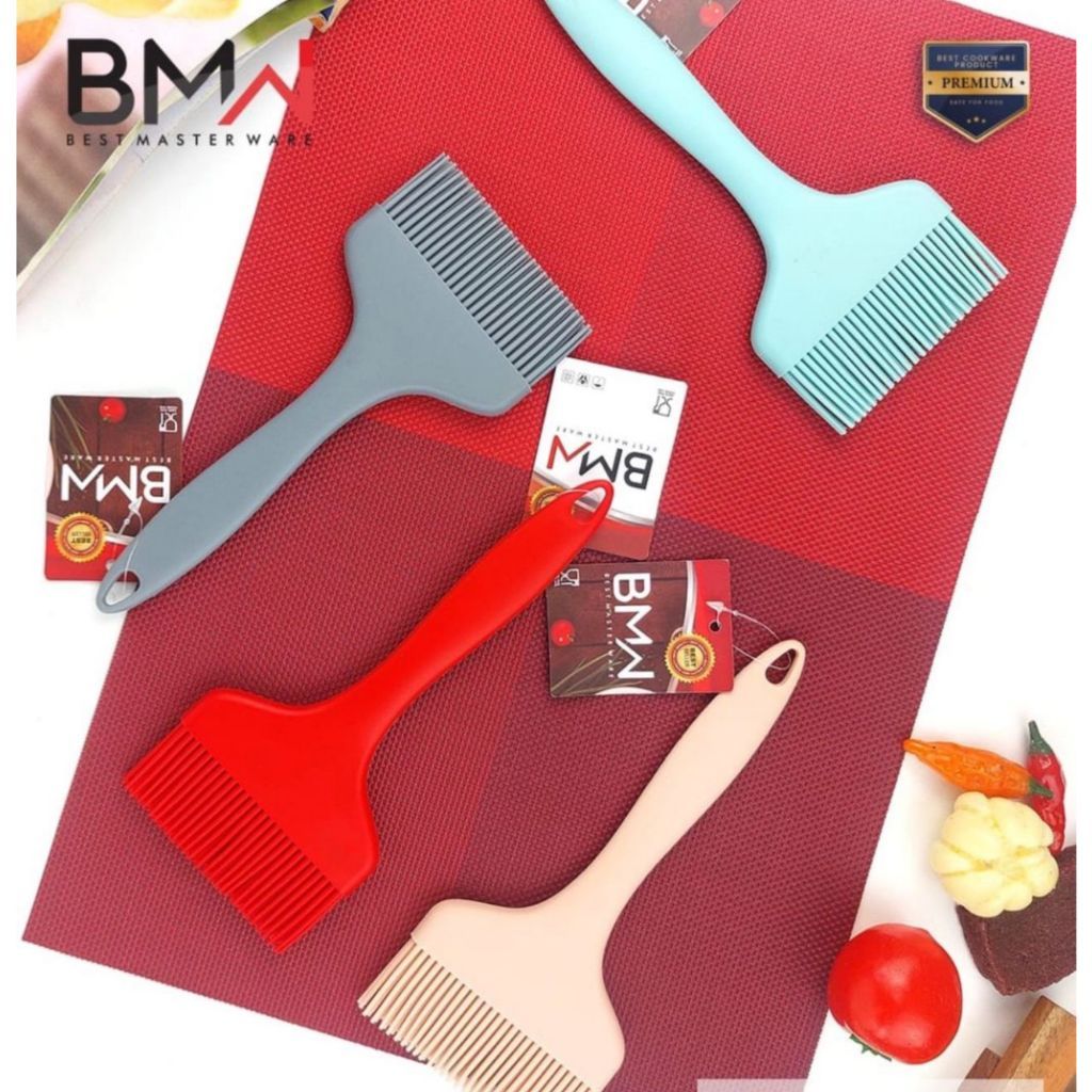 Jual Kuas Silicone Brush Extra Large Oil Silicone Roti Barbeque Food ...
