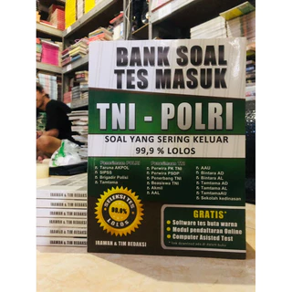 ( PROMO BUKU MURAH ORIGINAL ) BUKU PSIKOTES / TES MASUK TNI POLRI