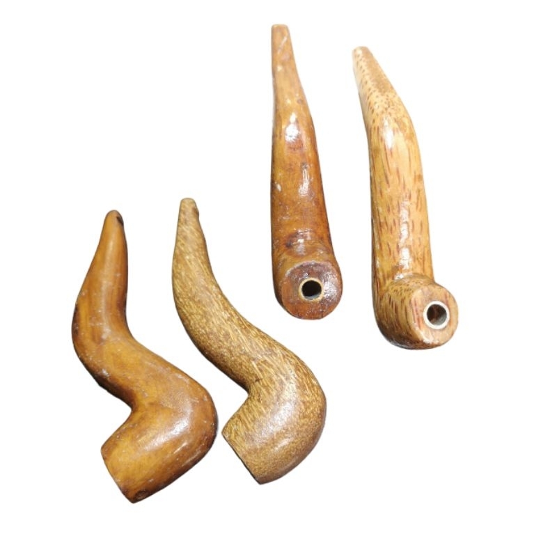 Jual Once pipa rokok model cangklong bahan kayu kelapa rasa gurih dan ...