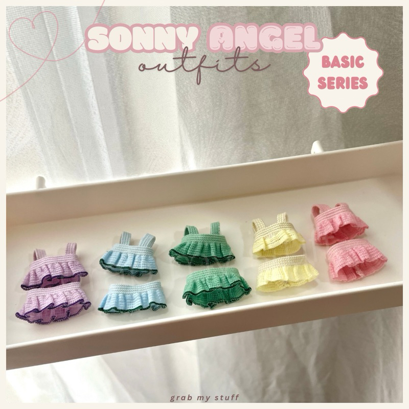 Jual [TANPA BONEKA] Basic Outfit Series for Sonny Angel - Set Baju ...