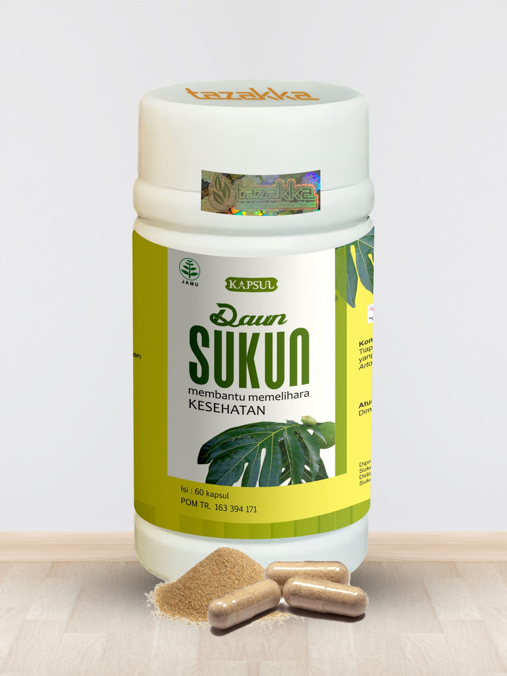 Breadfruit Leaf Herbal Capsules TAZAKKA capsules