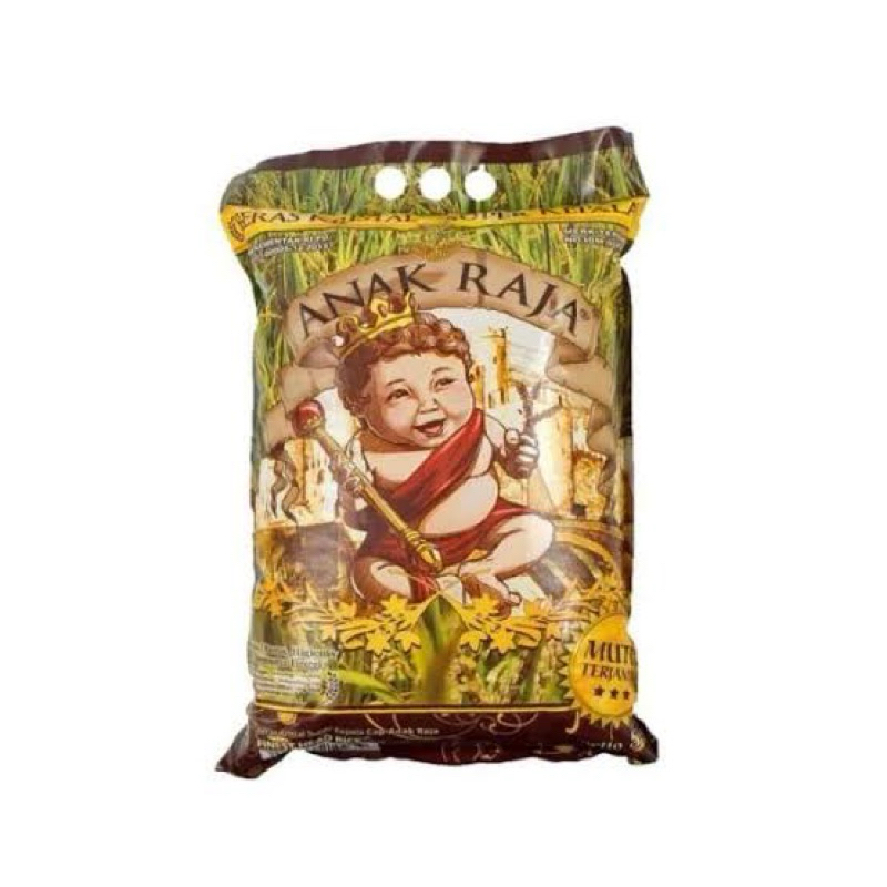 Jual Beras anak raja 5kg 3kg beras zakat beras pulen | Shopee Indonesia