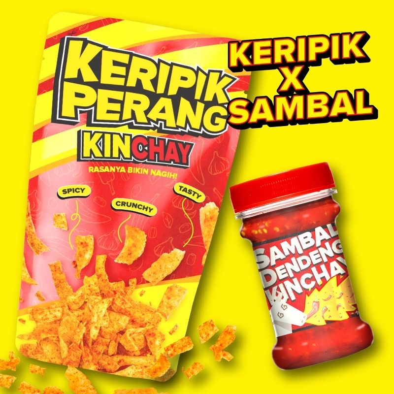 Jual KINCHAY HEMAT (Keripik perang+Sambal Dendeng kinchay) | Shopee ...