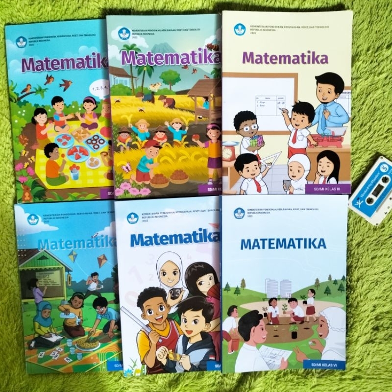 Jual ORIGINAL BUKU MATEMATIKA KELAS 1 2 3 4 5 6 SD KURIKULUM MERDEKA ...