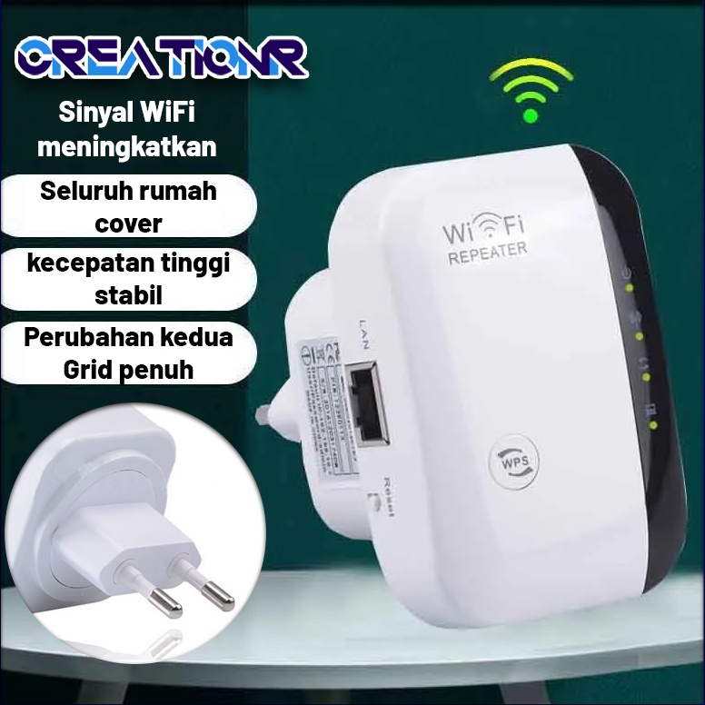 Jual KODE K58D Wifi repeater wifi extender 3Mbps Wireless WiFi Signal ...