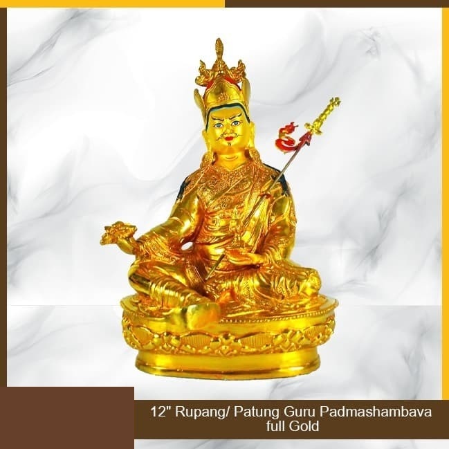 Jual Rupang Patung Arca Padmashambava Guru Rinpoche Kuningan 12