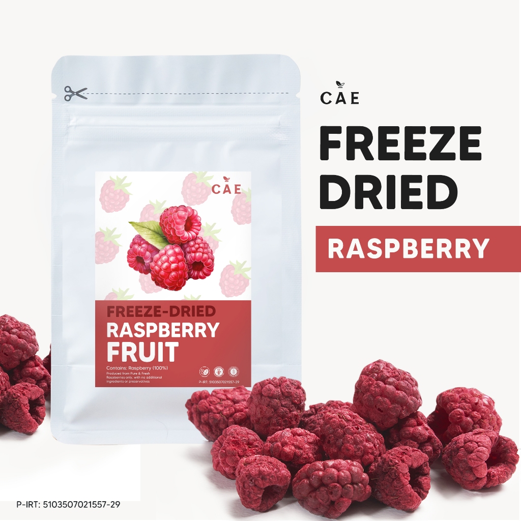 Jual Raspberry Freeze Dried Raspberry Fruit Buah Crisp Pure Kering Utuh ...