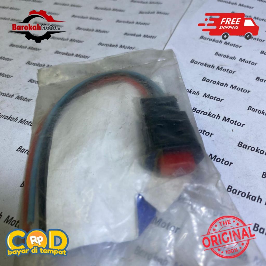 Jual TOMBOL ON OFF UNIVERSAL OVAL KABEL 3 HAZARD MOTOR DLL | Shopee ...
