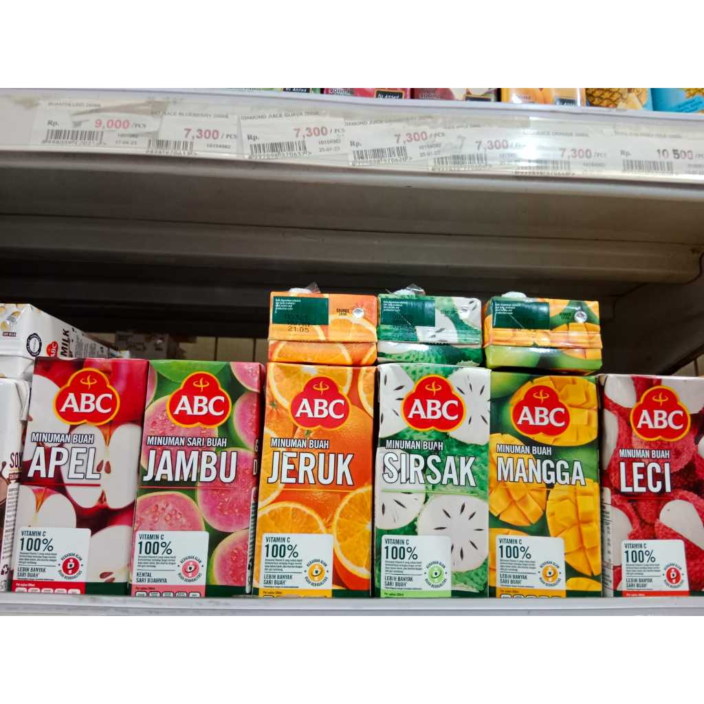 Jual ABC MINUMAN/JUICE 250ML ALL VARIANT | Shopee Indonesia