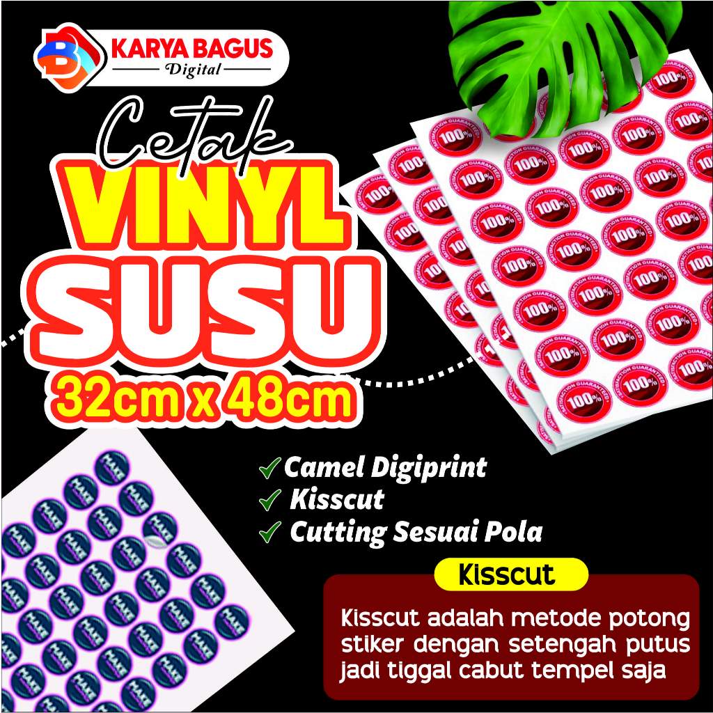 Jual STIKER A3+ CROMO KISS CUT | CUTTING MURAH / PRINT A3+ STIKER CROMO ...