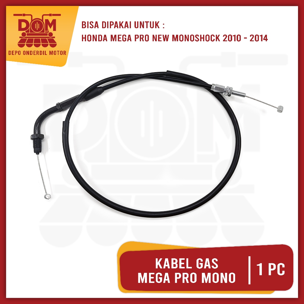 Jual Kabel Gas Mega Pro Mono Shock (TOKAIDO) Throttle Cable Seling Iner ...